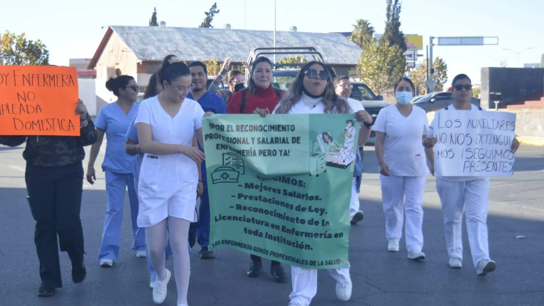 Marcha enfermeras